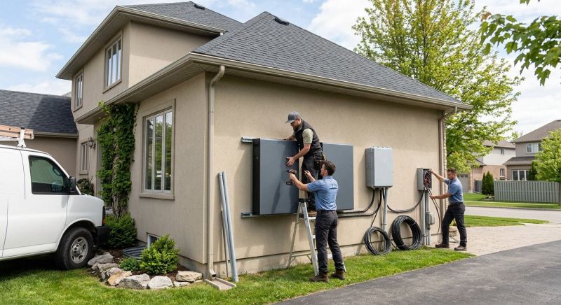 Powerwall Installation project example